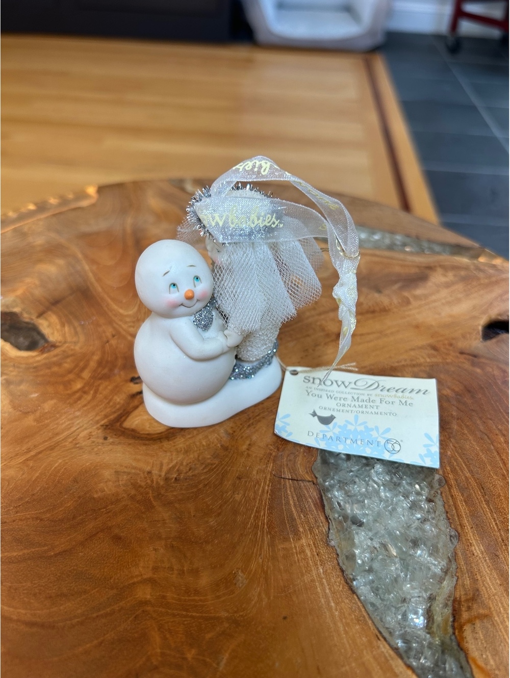 Department 56 Snowbabies You Were Made For Me Ornament